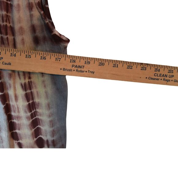 Ingear Resort Dress One Size Fits Most Tie Dye Boho Sleeveless Rayon Granola - Picture 6 of 6